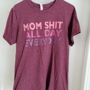 Fun Mom Graphic Tee Like New Condition